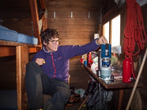 Cyril Salomon aime la montagne et la pratique 